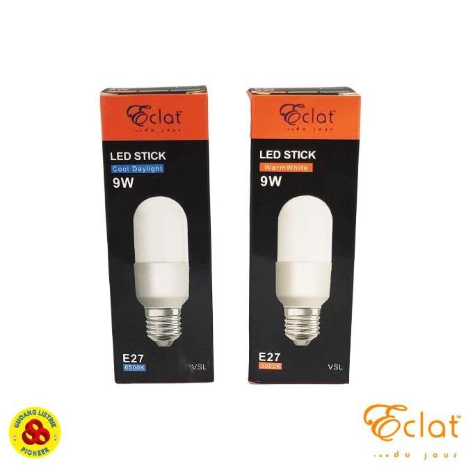 LED Stick 9W WW E27 Lampu LED Mini Capsule 9 Watt Kuning Eclat