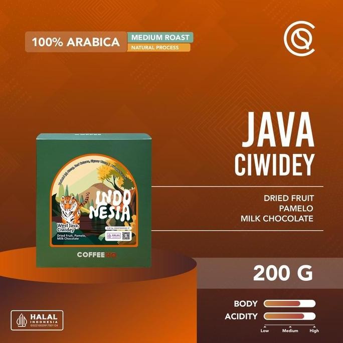 

Biji Kopi Arabika WEST JAVA Ciwidey Natural Arabica Coffee Beans