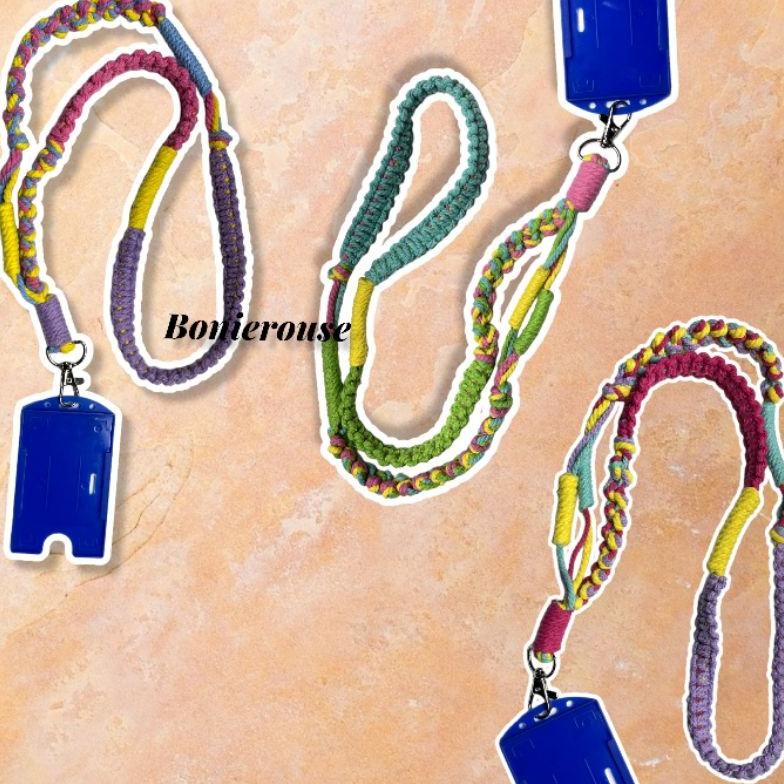 

Special Lanyard Macrame Gantungan Id Card Tt60