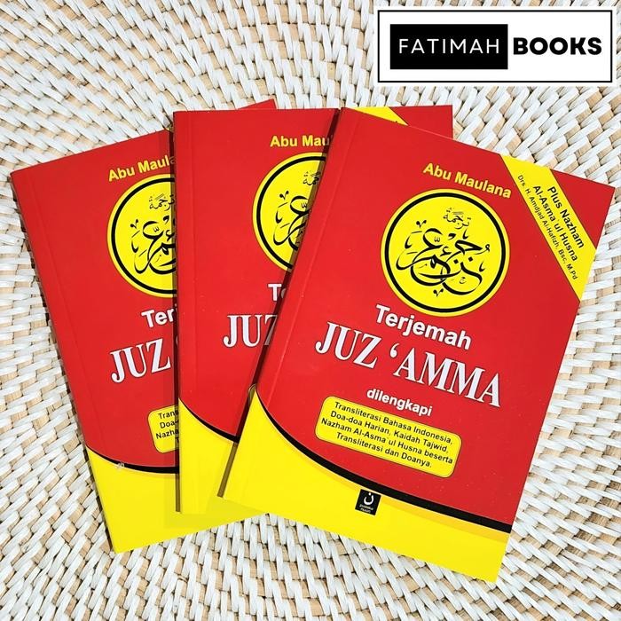 

ASLI Juz Amma Terjemah Latin HVS Ukuran A6 READY STOCK