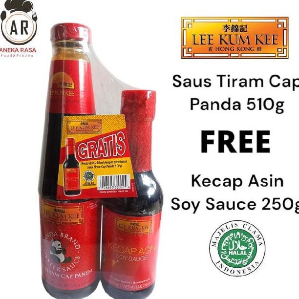 

Lee Kum Kee Oyster Sauce Saus Tiram Cap Panda 510 Gr Free Soy Sauce Kevap Asin 260 Ml Pedas Ayam Kecap