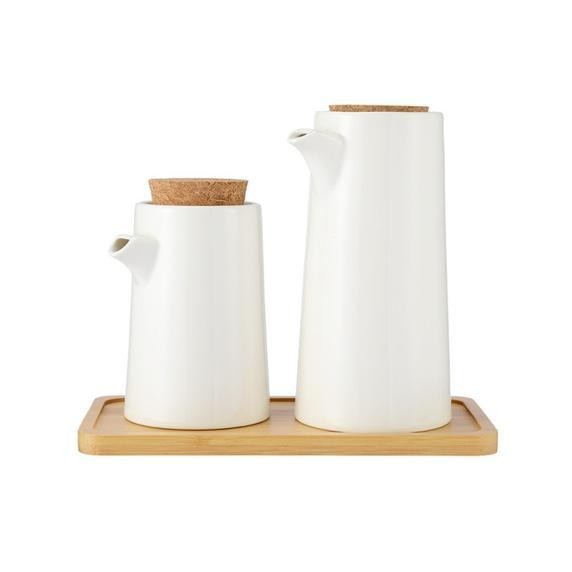 

Iua Ceramic Soy Sauce Vinegar Bottle Set Of 2 Tempat Saus