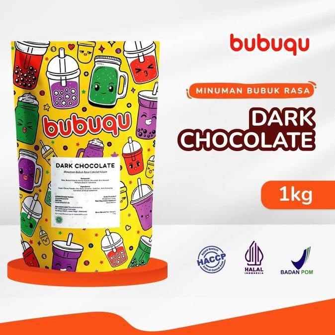 

Powder Drink Dark Choco Bubuqu 1 Kg - Bubuk Minuman Cokelat