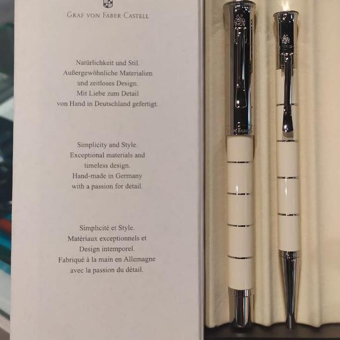 

Promo" Graf Von Faber-Castell || Anello Ivory Fountain Pen Kualitas Terbaik Harga Termurah