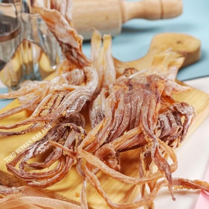 

Ikan Asin Pala Juhi Kering 250 Gr / Kumis Juhi Cumi