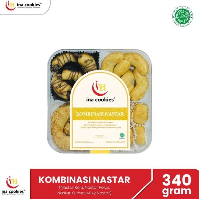 

Ina Cookies Kue Kering Kombinasi Nastar By Ina Cookies Toples Food Snacks
