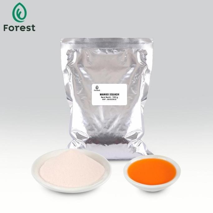 

Baru Bubuk Minuman Mango Squash 1Kg - Forest Powder Drink Rasa Mangga Segar