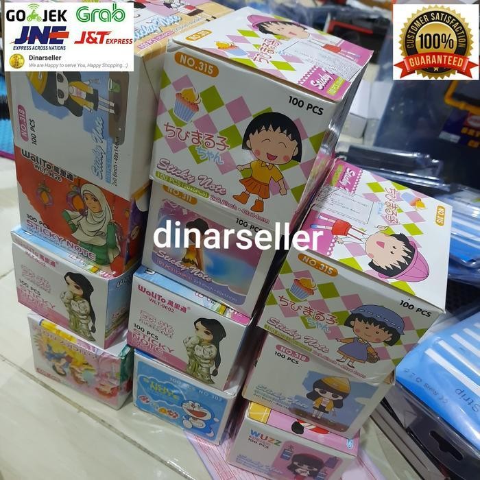 

Sticky Note Mystery Box Isi 100 Pcs Stick Marker / Pembatas Buku Original Dan Terpercaya