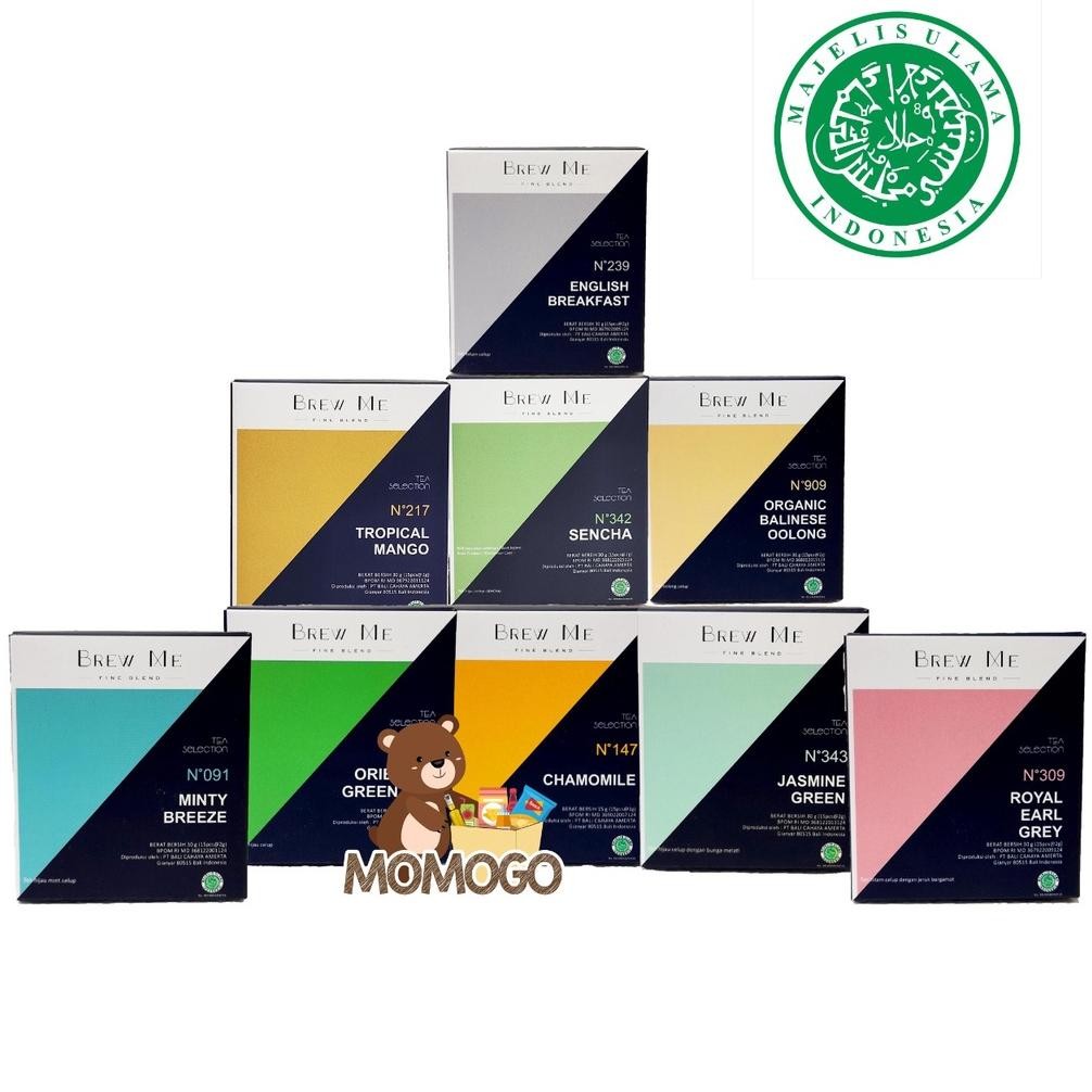 

SALE! BREW ME TEA BAG 15 PCS TEH CELUP RASA UNIK & HERBAL PREMIUM