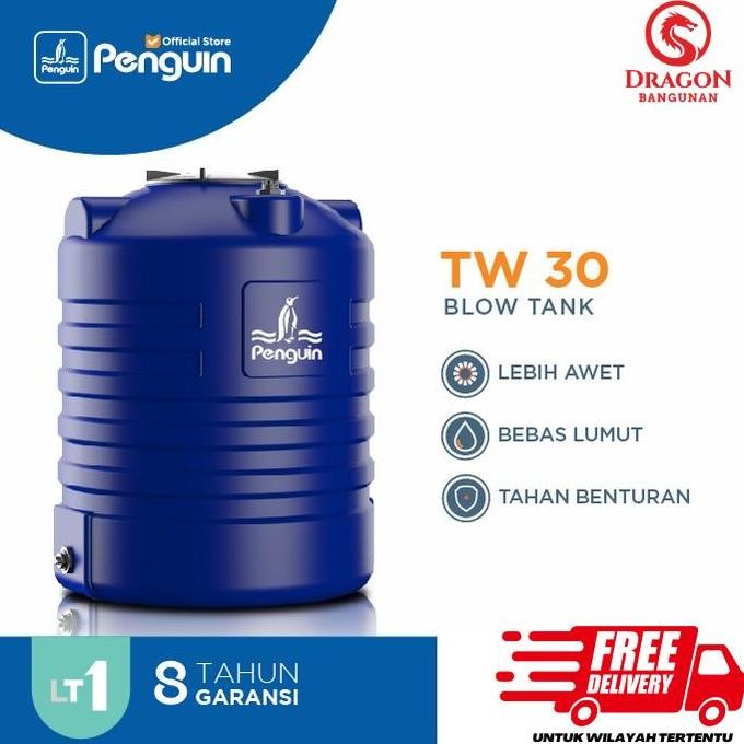 Toren Air Penguin Tw 30 Tandon Air Tangki Air Plastik 300 Liter Forsale
