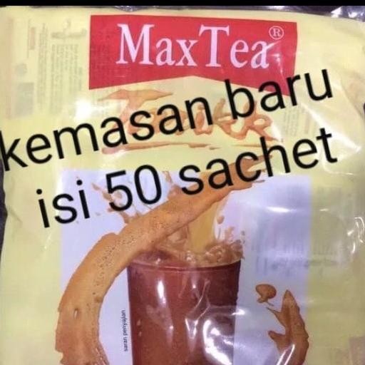 

SALE! MAXTEA TARIK 50 SACHET ORIGINAL - MINUMAN TEH TARIK INSTAN EKONOMIS