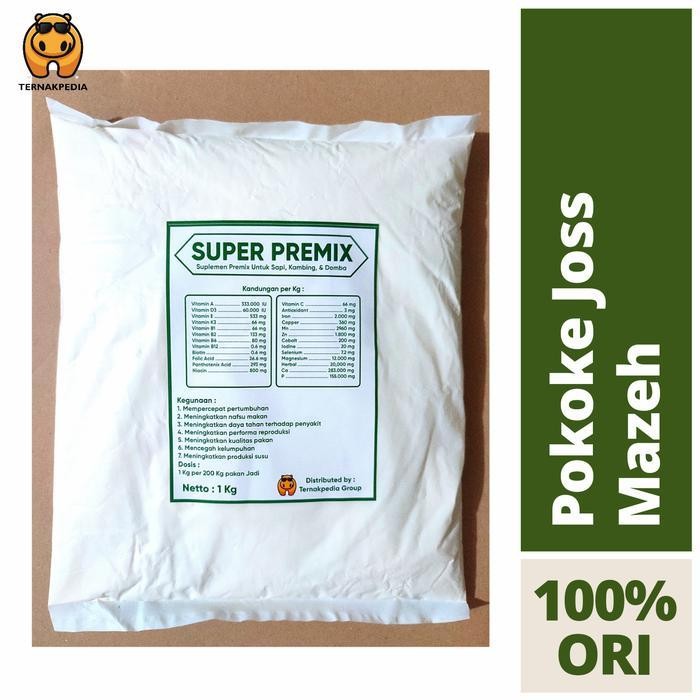 

Super Premix 25 Kg - Premix Sapi 25 Kg - Premix Kambing 25 Kg