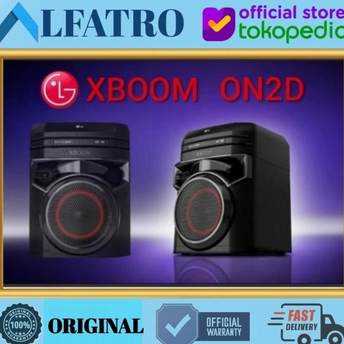 JB LG XBOOM ON2D SPEAKER AKTIF BLUETOOTH KARAOKE None