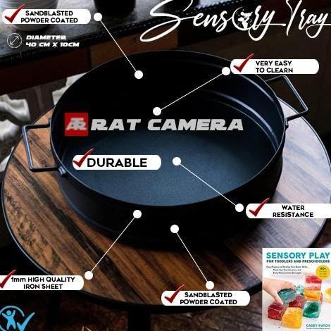 

SENSORY TRAY / MONTESS TRAY/ BASKOM BESI / BASKOM SENSORY