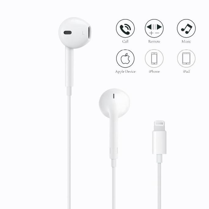 JB EarPods Headset iPhone 11 12 13 Pro Max X XS XR XS MAX 7 7+ 8 8+ ORI None