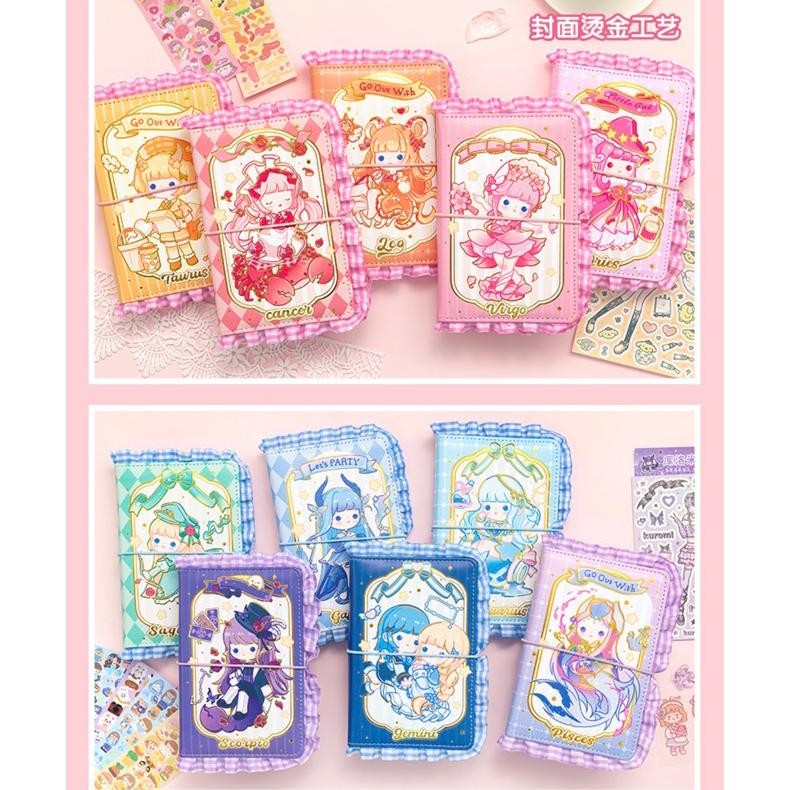 

Siap Kirim Binder Diary Zodiac Book Set Premium Gift Box + Sticker + Pinset Lengkap