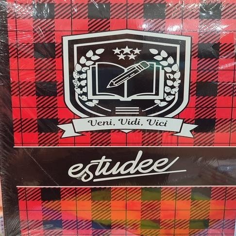 

Siap Kirim Estudee J Buku Tulis B5 Motif Tartan Merah | Isi 10 Buku | Gramedia Medan