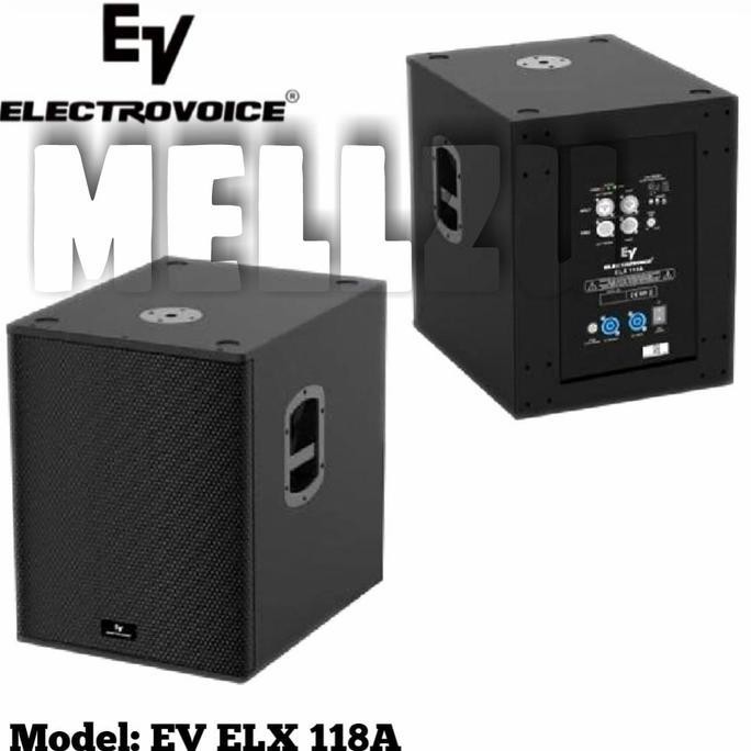 JB Subwoofer Aktif Electro Voice EV ELX 118A Original 18 inch None