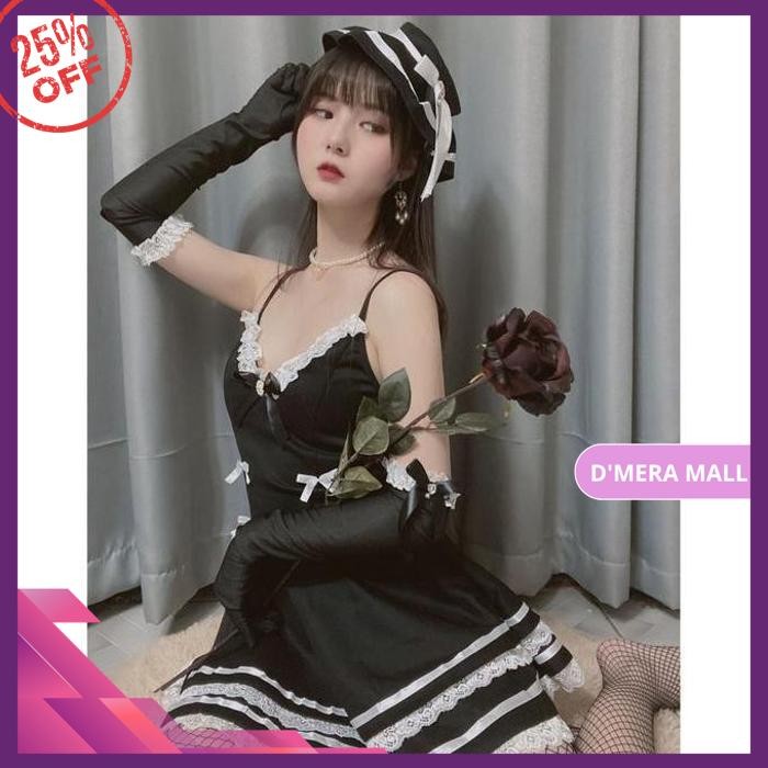 BAJU DINAS SEXY LINGERIE SEXY JEPANG ANIME COSPLAY SERAGAM BAJU TIDUR A PREMIUM 