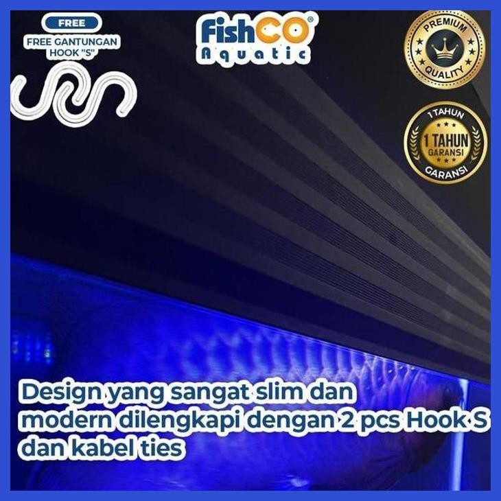 (RATUBEE) BIOPRISTINE LAMPU TANNING LED AQUARIUM IKAN ARWANA - LAMP TANING PERALATAN AQUARIUM IKAN A