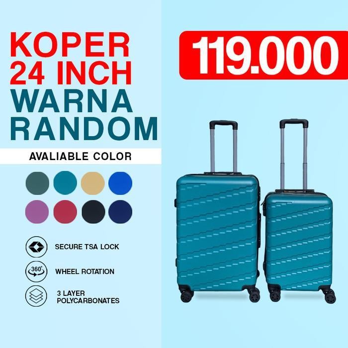 JBM Koper 18 INCH 24 INCH Polo Empire Kualitas Premium Koper, koper 18inch 20inch 24inch 28inch Polo