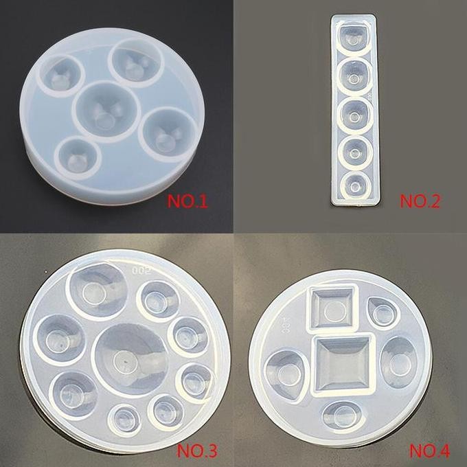 Cetakan Resin Mold Bulat Cetakan Resin Bulat Cetakan Bandul Aksesoris