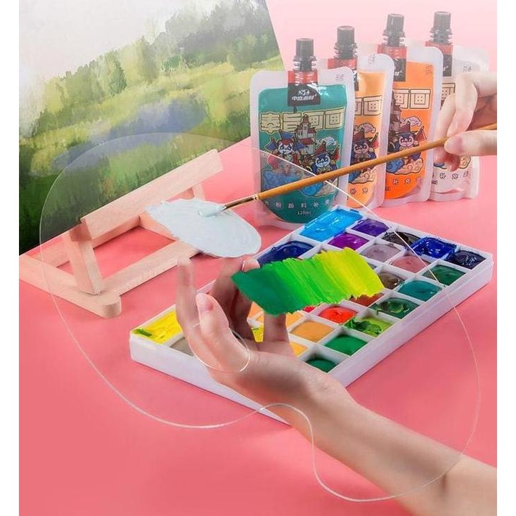 

Pallete Acrylic / Palet Lukis Akrilik / Mixing Palet / Palet Melukis