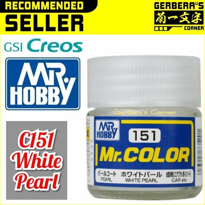 

Mr Color C151 White Pearl - Mr. Hobby - Lacquer Paint
