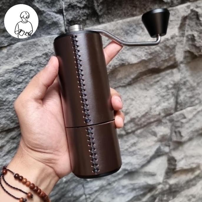 Grinder Timemore Chestnut C3 C2 C1 - Leather Sleeve Full Body