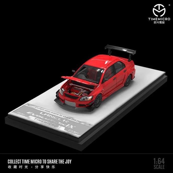 TM800203 - TimeMicro 1:64 Mitsubishi Lancer EVO IX Red