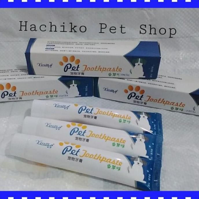 Odol Anjing Odol Kucing Yingte 75 Gram Beef/ Pasta Gigi Anjing Kucing