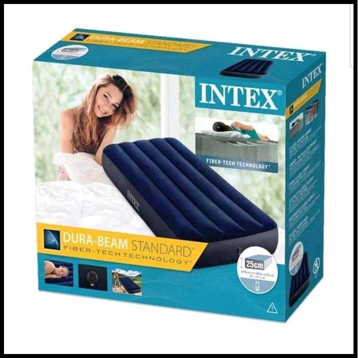Kasur Angin Portable - Intex Kasur Angin Single Bed