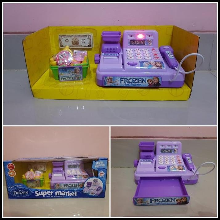 Mainan Cash Register Mesin Kasir Uang - Mainan Mesin Kasir Toko