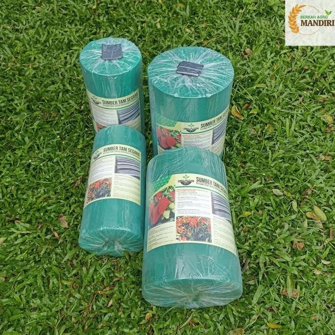 Ready PLASTIK MULSA HITAM PERAK LEBAR 80 CM