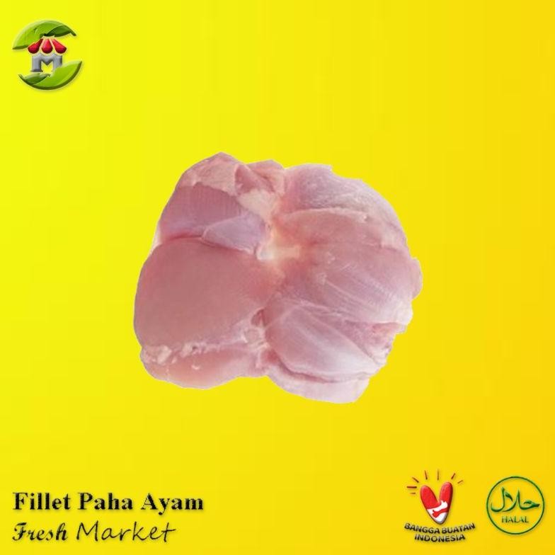 

Kekinian [JAKBAR] Boneless Fillet Paha Ayam Tanpa Kulit Pack 970gr - 1kg !!