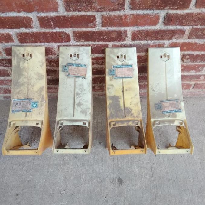 Hidung Vespa Excel danmotor biru original nos