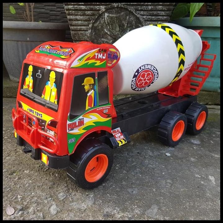Mainan Mobil Truk Molen Jumbo - Mainan Mobil Truk Semen Besar