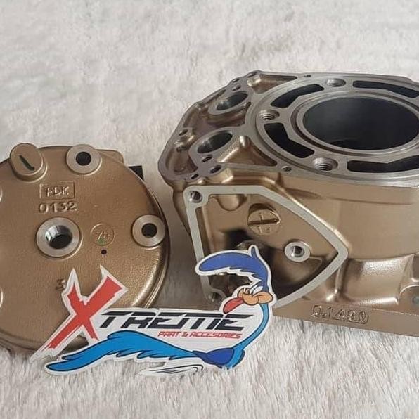 Blok PDK Gold dan Head PDK Gold Kode B Original Thailand Ninja R RR