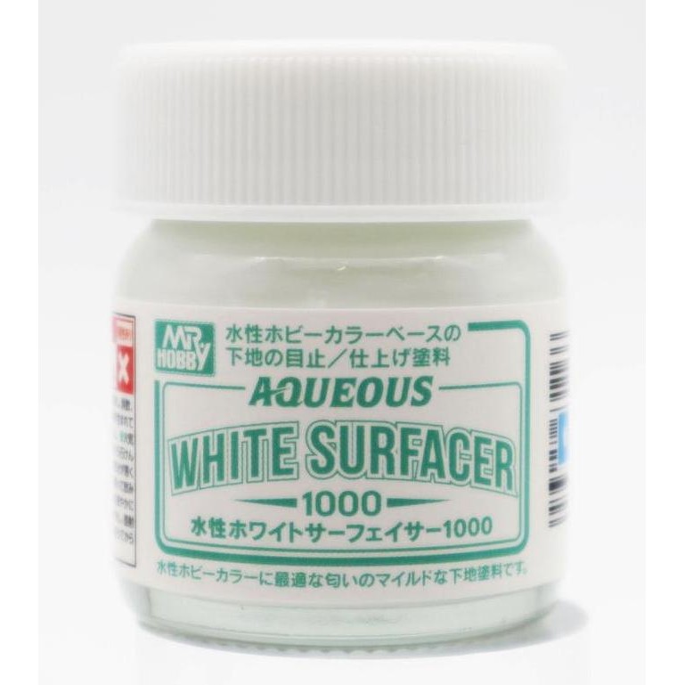 

Hsf 02 Aqueos Surfacer White 1000 - Gundam Model Kit Paint Cat Acrylic