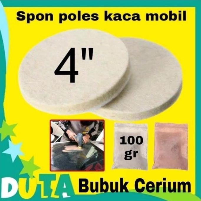 Busa Poles Kaca Mobil