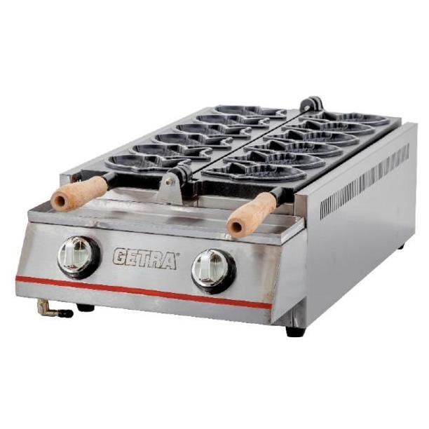 Getra Gas Fish Waffle Baker Sc-Dy22 / Mesin Pencetak Waffle Ikan