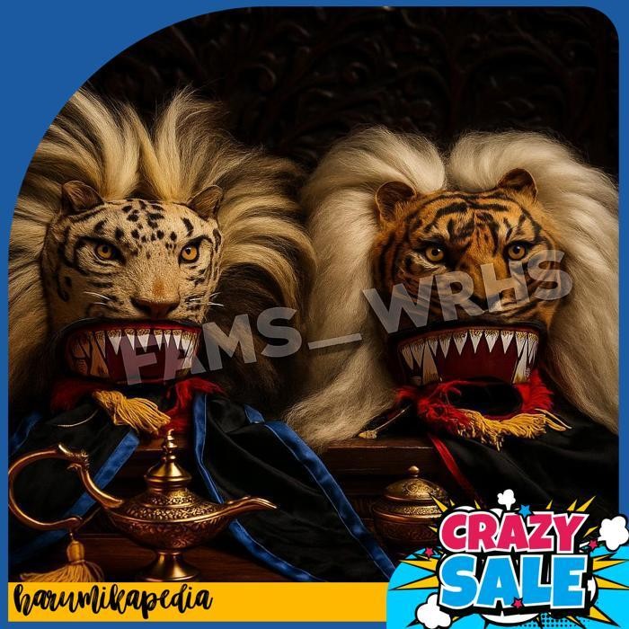 Fams Wrhs Topeng Macan Reog Ponorogo Berkualitas Terbaik Jaranan