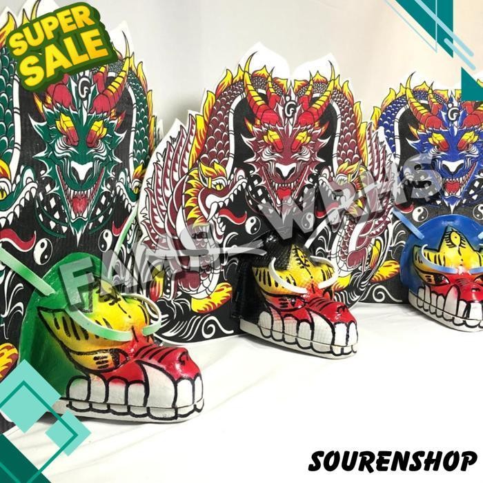 Fams Wrhs Barongan Anak Ukuran Sedang Spons Dragon Barongan Spons Barongan Barongan Murah Jawa Timur