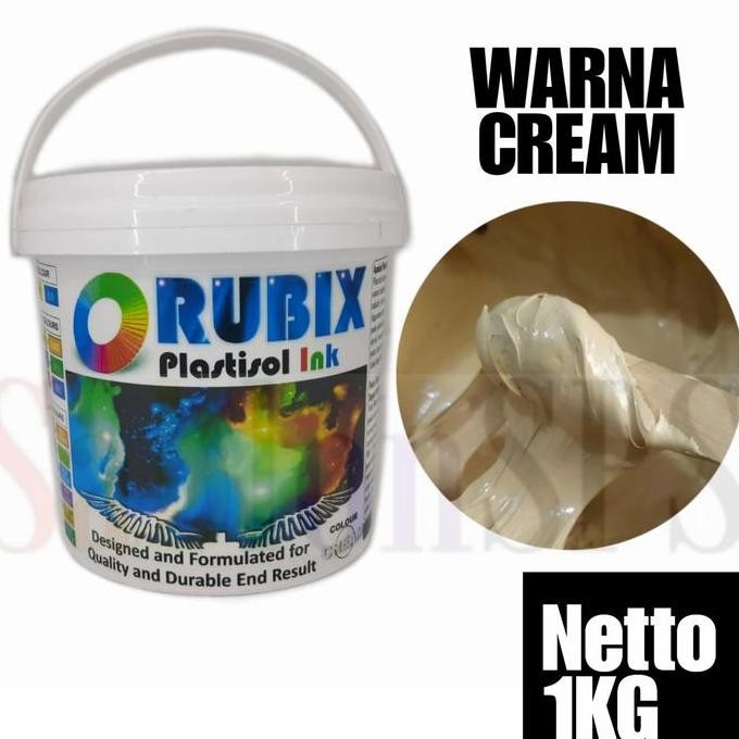 

Tinta Sablon Distro Plastisol Cream 1Kg