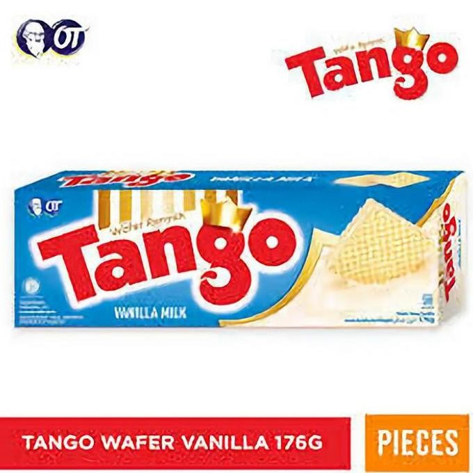 Tango Wafer Vanila 176Gr(2Pcs) Promo Murah