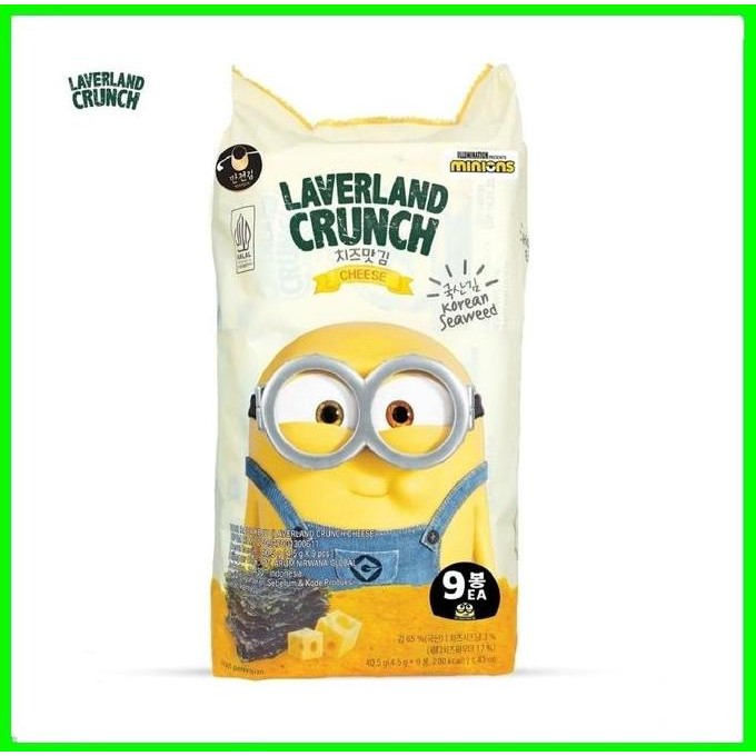 

JB LAVERLAND Crispy Seaweed Snack CHEESE None
