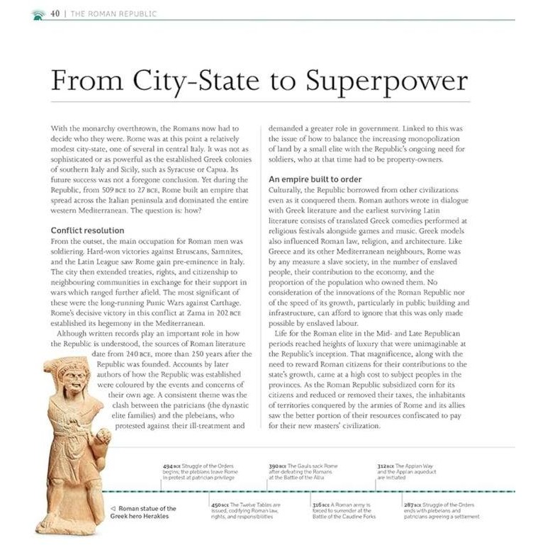 [GARANSI] ANCIENT ROME: THE DEFINITIVE VISUAL HISTORY DK (IMPORT OFIGINAL HARDCOVER NEW)