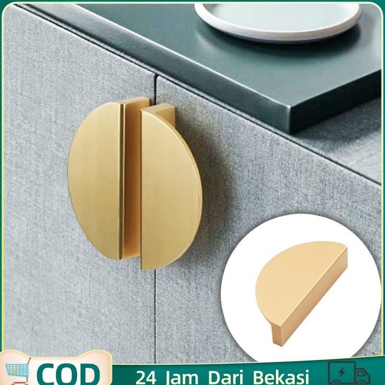 Tarikan Laci Bulat Tarikan Laci Semi Circular Modis Tarikan Lemari Bulat Handle Tarikan Laci Nugi