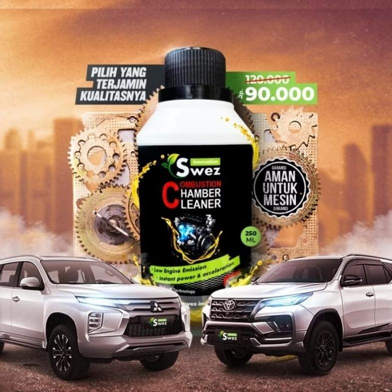 Carbon Cleaner Mobil Bensin 100% Ampuh - Swez Combustion Chamber Cleaner 250 ML - Cairan Tune Up Nug