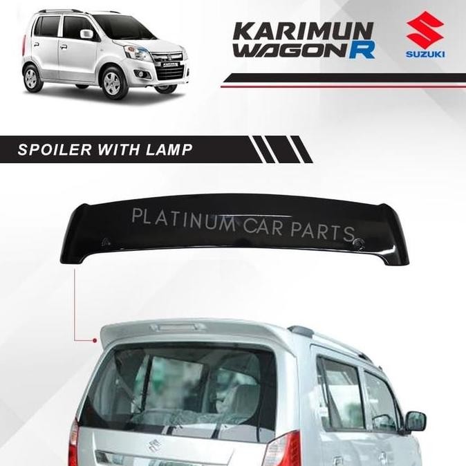 " Spoiler Wagon R Dengan Lampu / Spoiler Wagon R With Lamp "